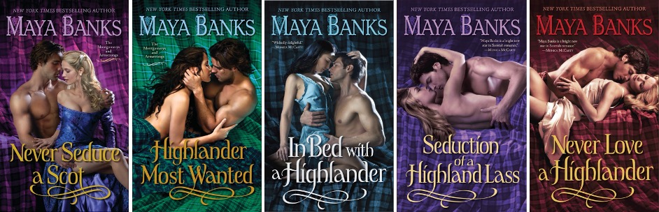 Book covers for the "Montgomerys and Armstrongs" series and the "McCabe Trilogy"